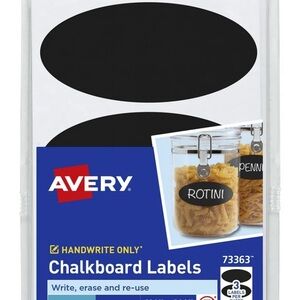Avery Chalkboard Labels